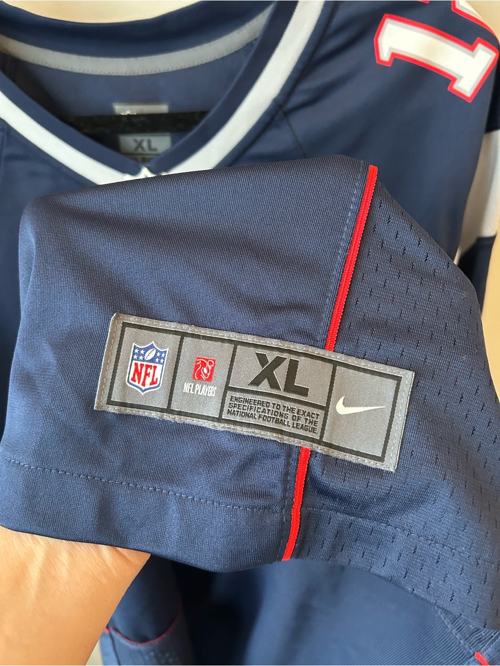 NFL Patriots Tom Brady #12 Super Bowl LIII Nike On Field Jersey XL - Picture 8 of 13